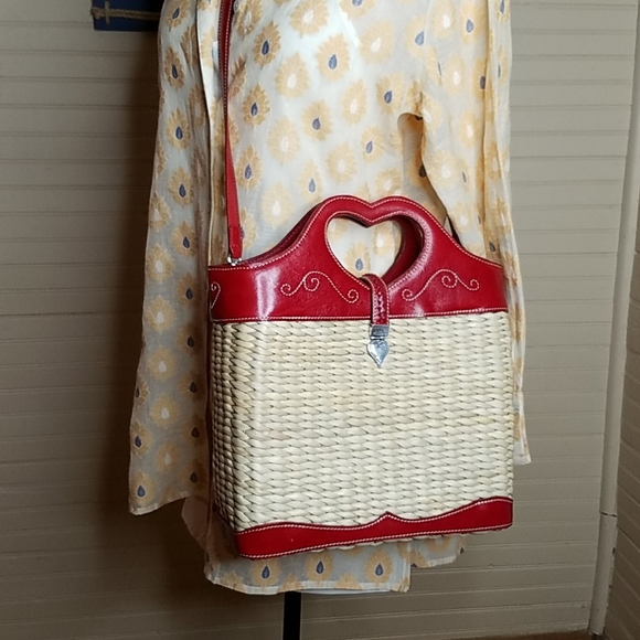 Brighton Handbags - Brighton Wicker Bandana Purse